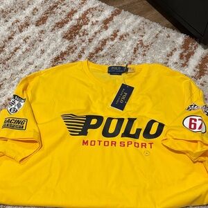 Polo by Ralph Lauren Racing Yellow Tee